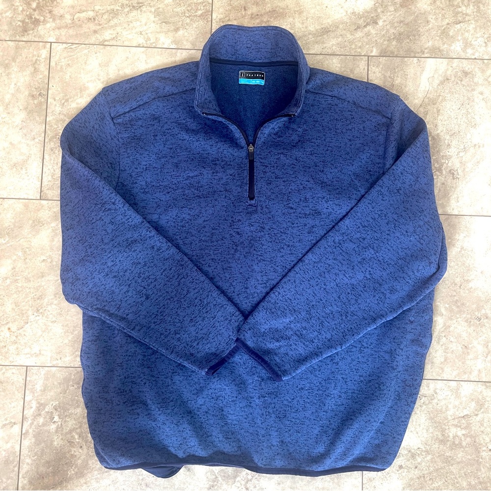 Men's Luxury Performance Stretch 1/4 Zip Golf Pullover